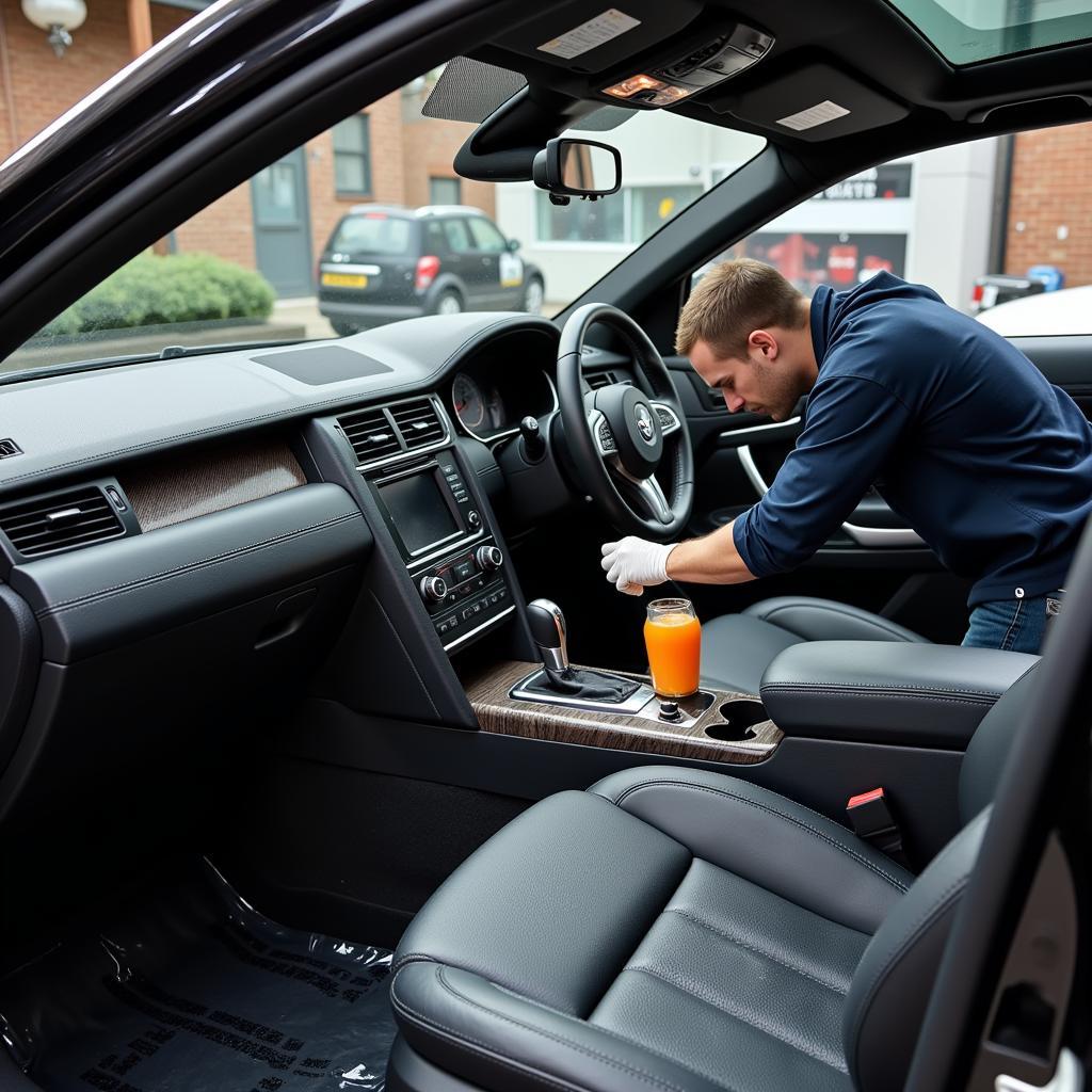 Interior Car Cleaning in Oldbury