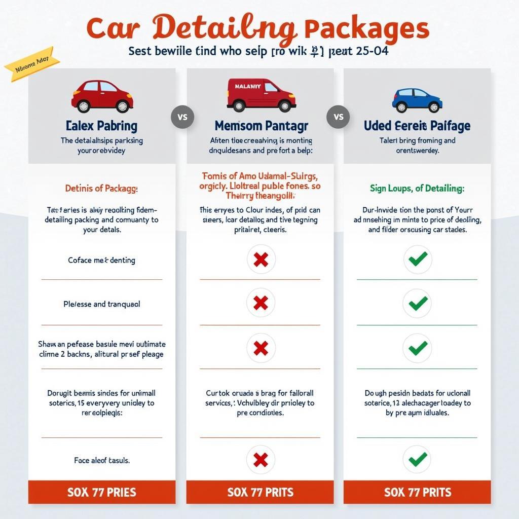 Car Detailing Packages 77064