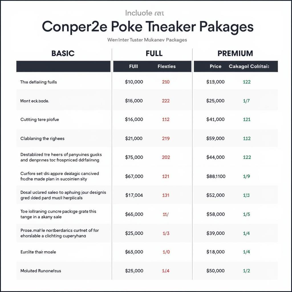 Car Detailing Packages Comparison