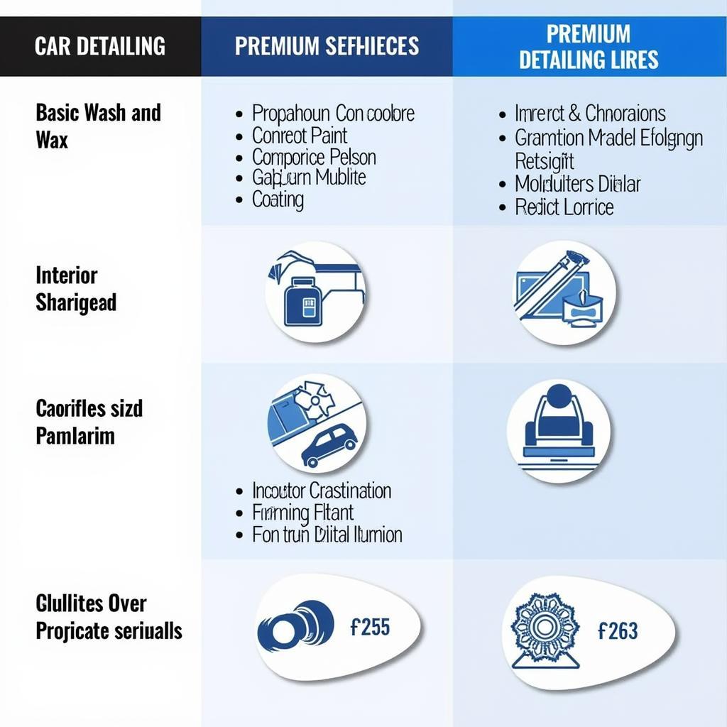 Comparing Different Car Detailing Packages