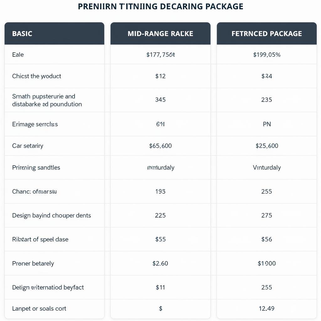 Comparing Different Car Detailing Packages