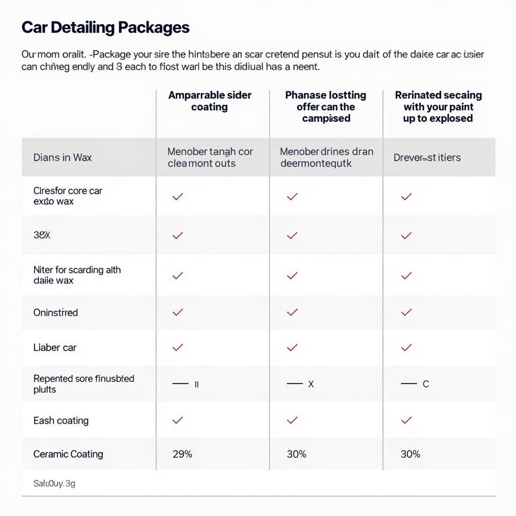 Car Detailing Packages Comparison: Basic, Mid-Range, and Premium