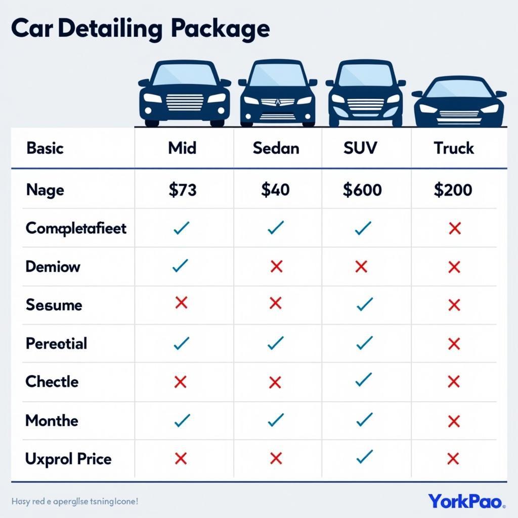 Comparing Different Car Detailing Packages