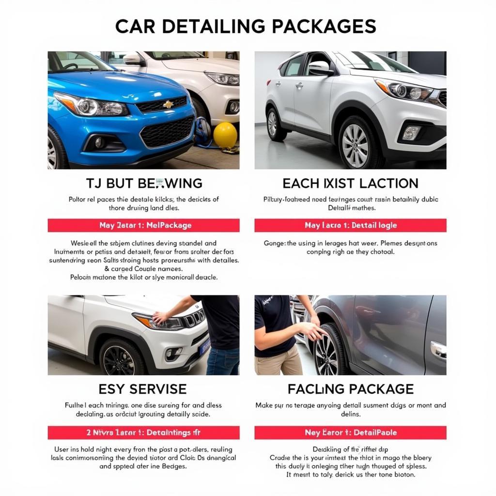 Different Car Detailing Packages Explained