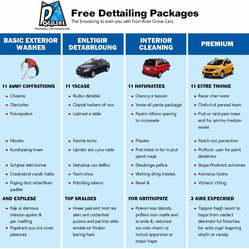 Car Detailing Packages in River Grove, IL