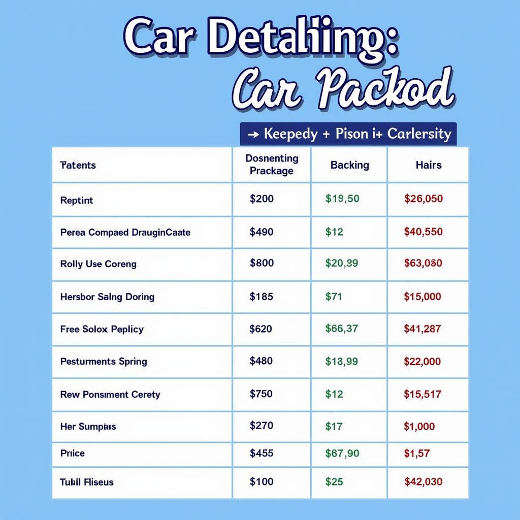 Comparing Car Detailing Packages in West Island