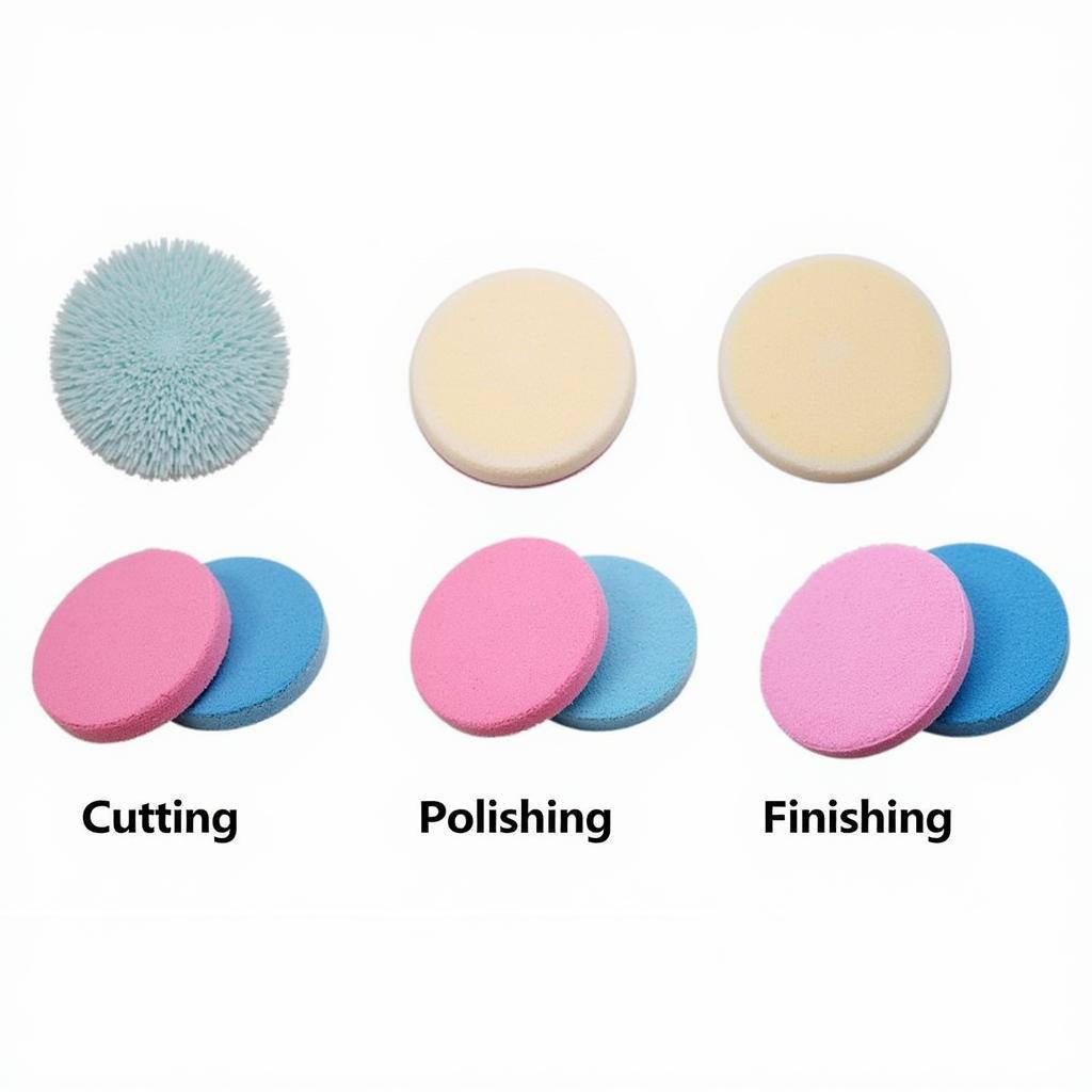 Types of Car Detailing Pads: Cutting, Polishing, and Finishing