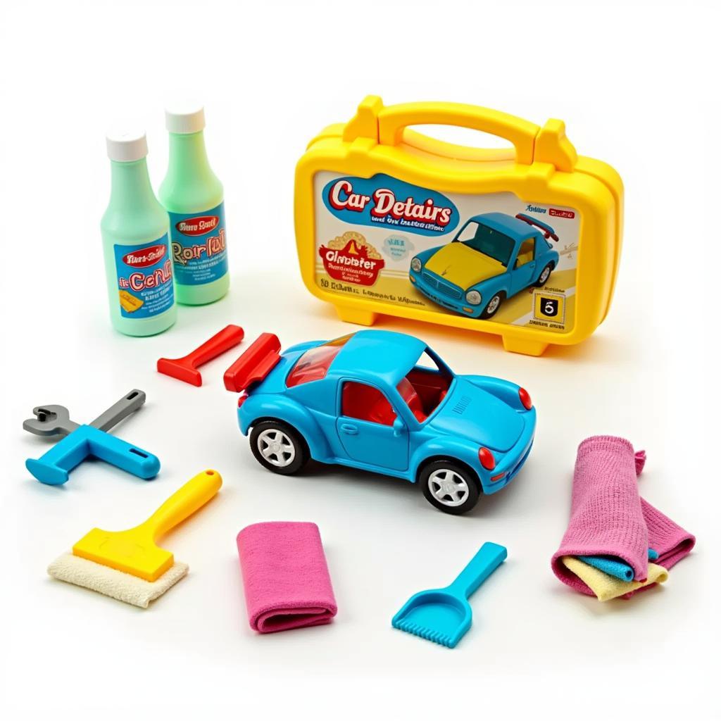 Kids Car Detailing Playset