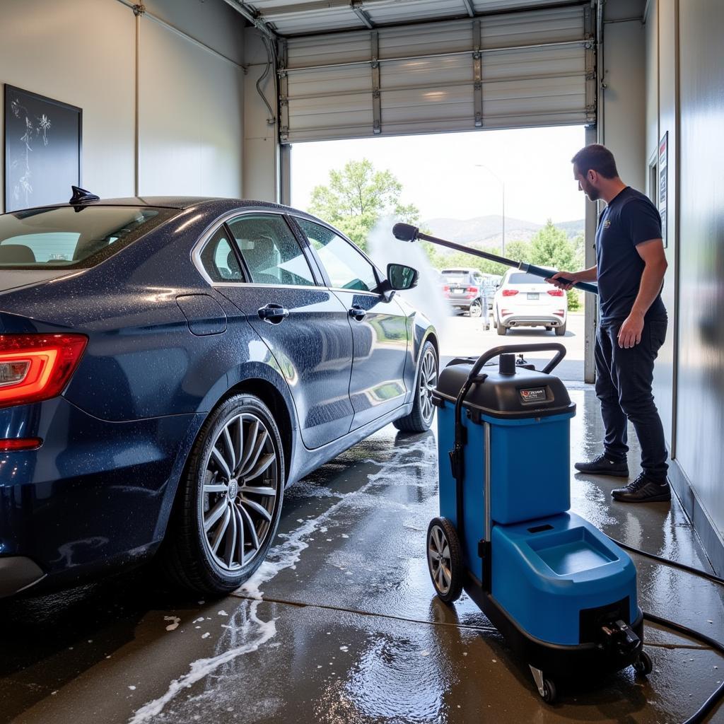 Professional car wash in Post Falls Idaho