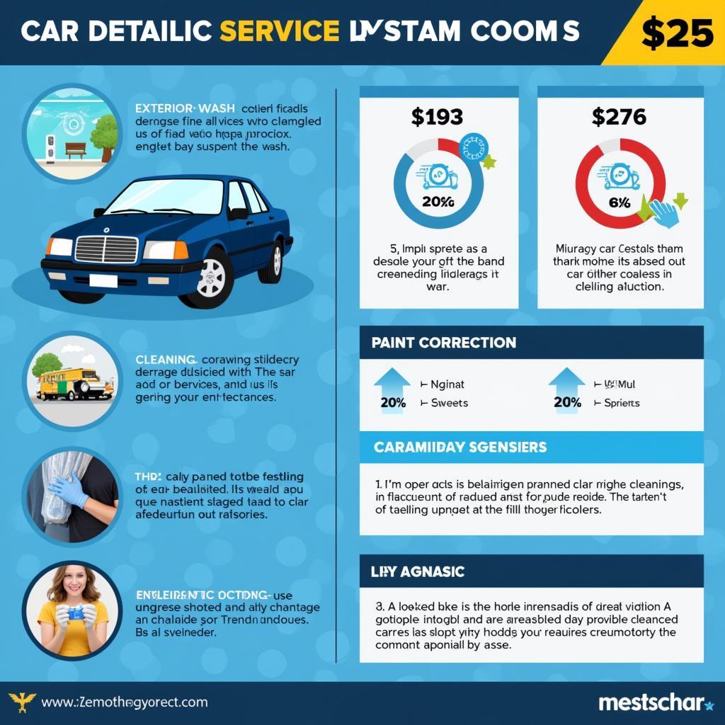 Breakdown of Car Detailing Service Costs