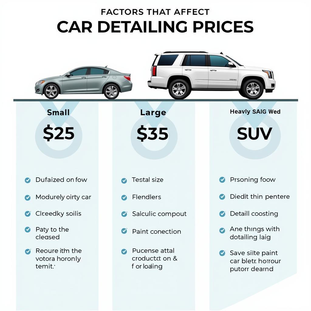 Factors Affecting Car Detailing Prices