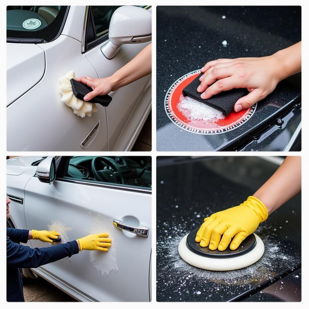 Car Detailing Process in Action