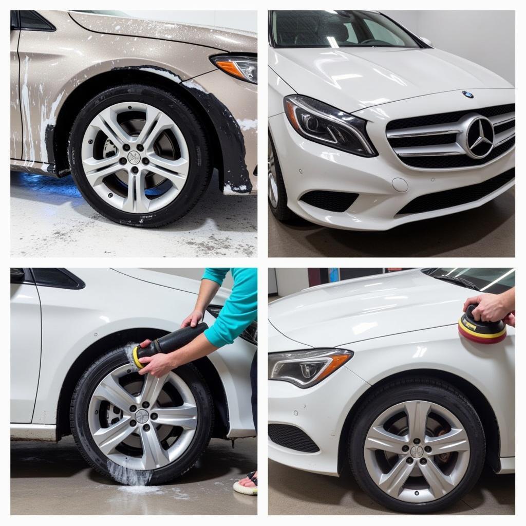 Car Detailing Process in Action