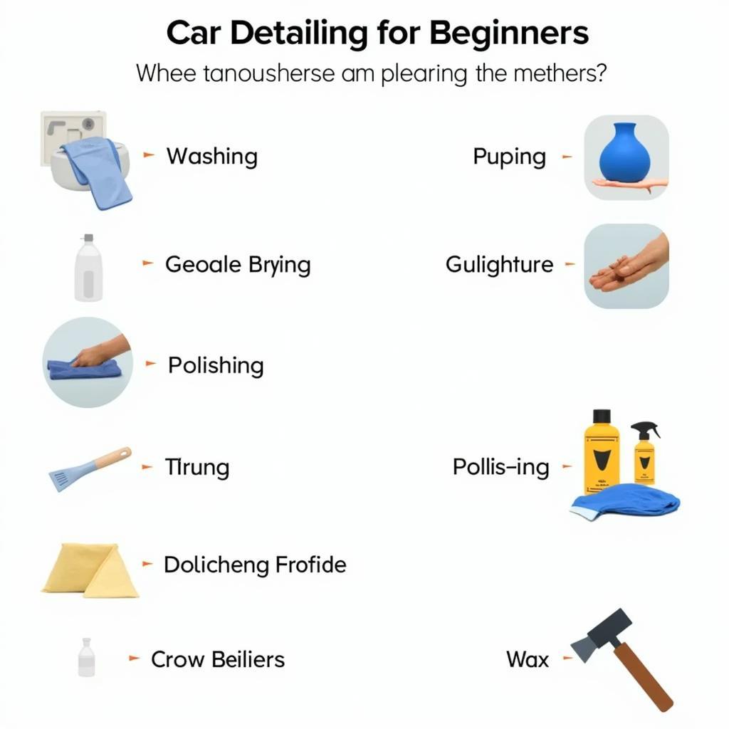 Car Detailing Process for Beginners