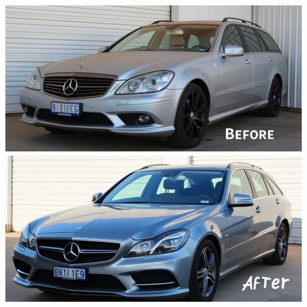 Comprehensive Car Detailing Process in Mackay