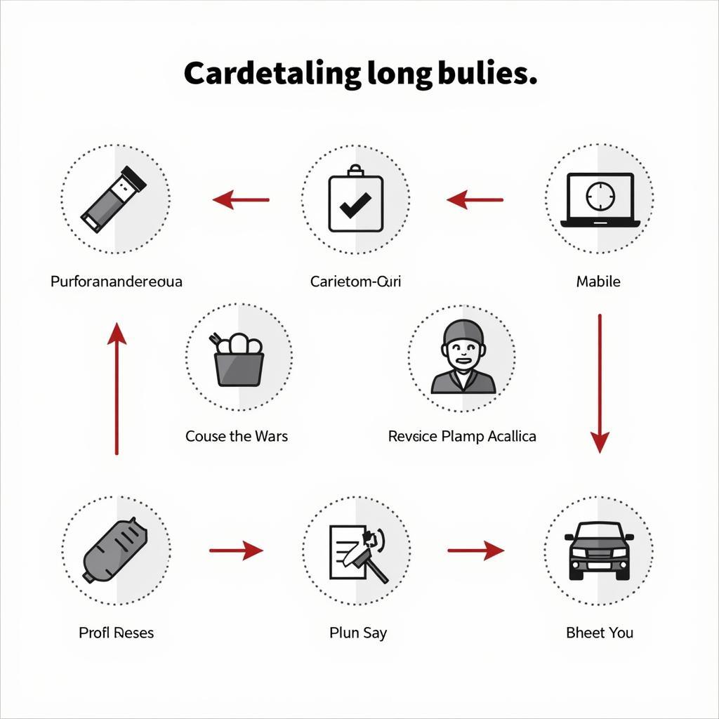 Car Detailing Process Stages