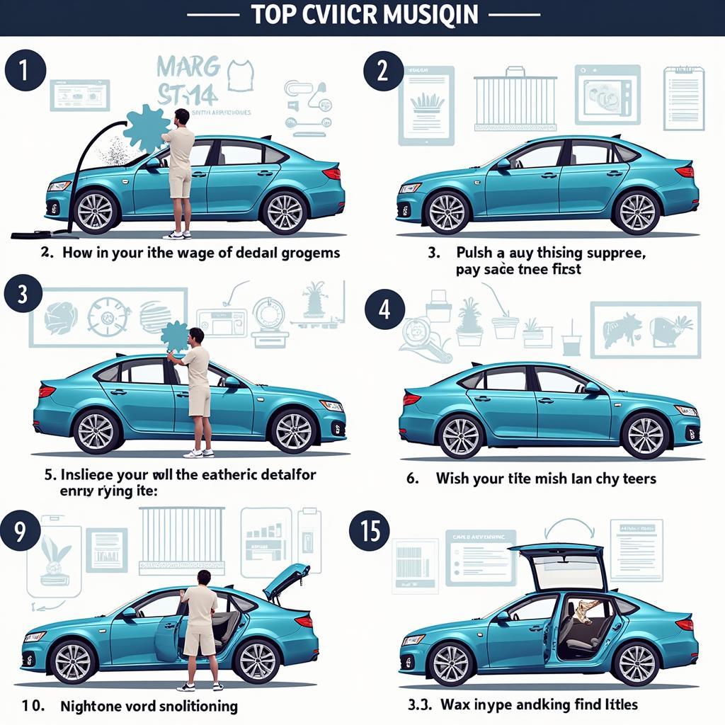 Steps Involved in a Professional Car Detailing Process