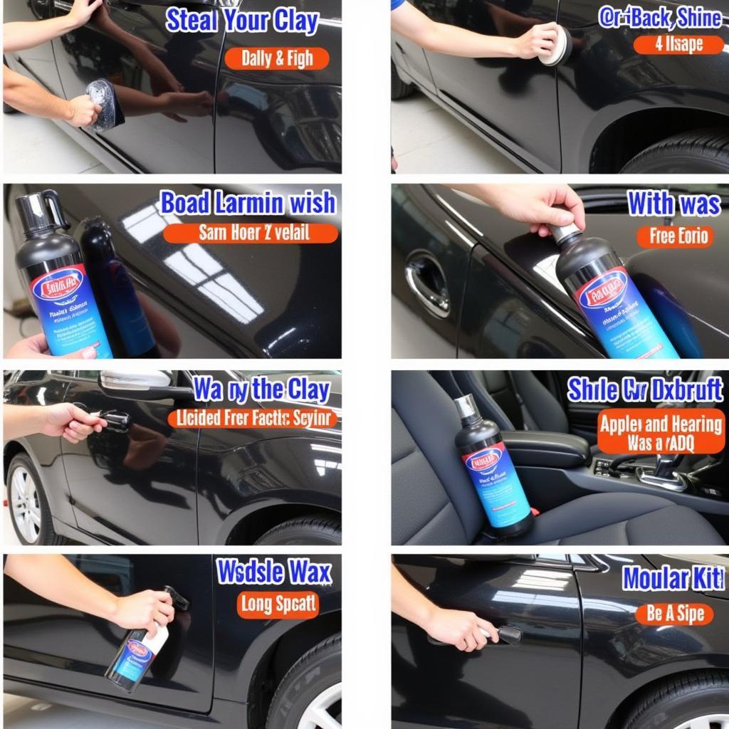 Car Detailing Process with Premium Products