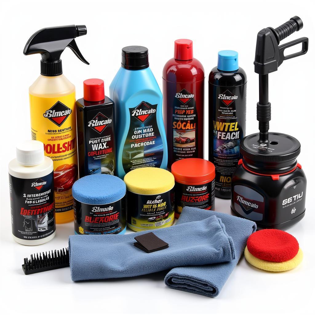 Car Detailing Products and Tools