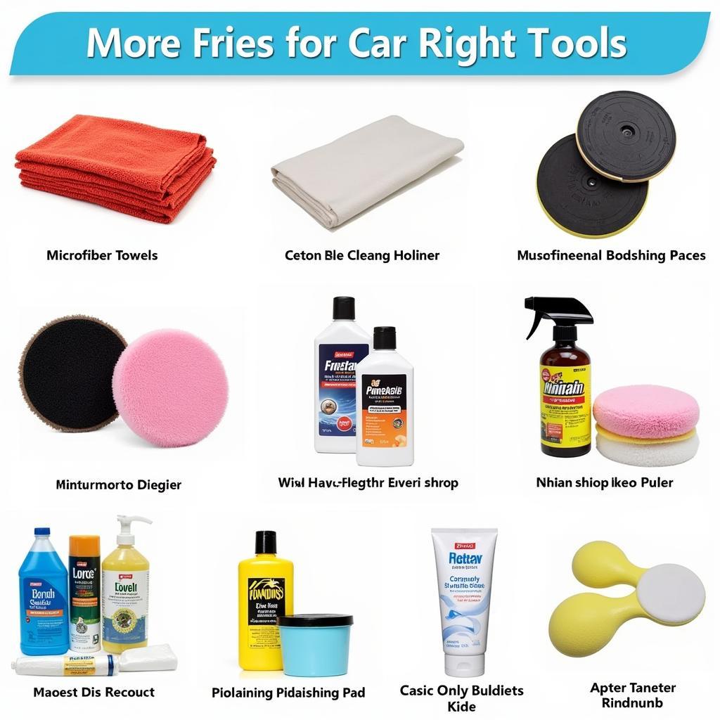 Essential Car Detailing Products and Tools