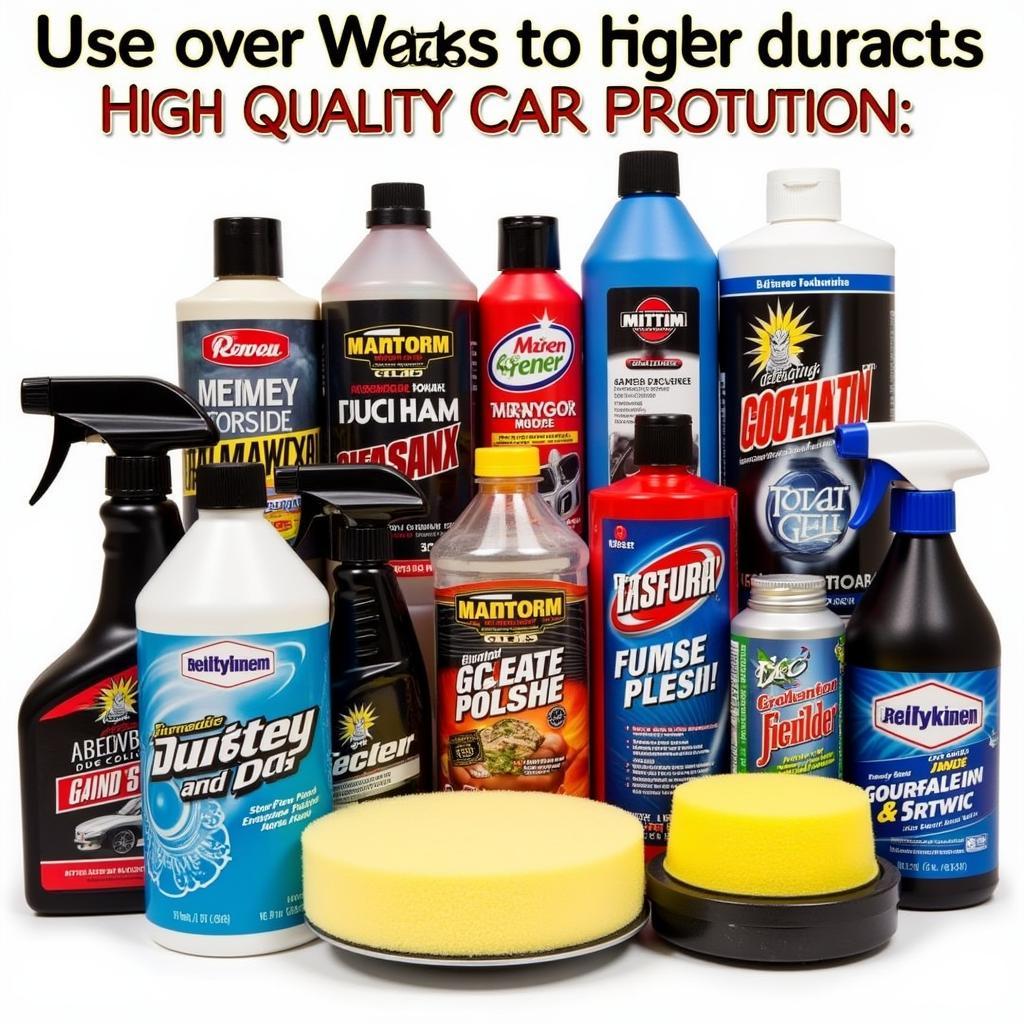 Car Detailing Products Used by Professionals in Baton Rouge