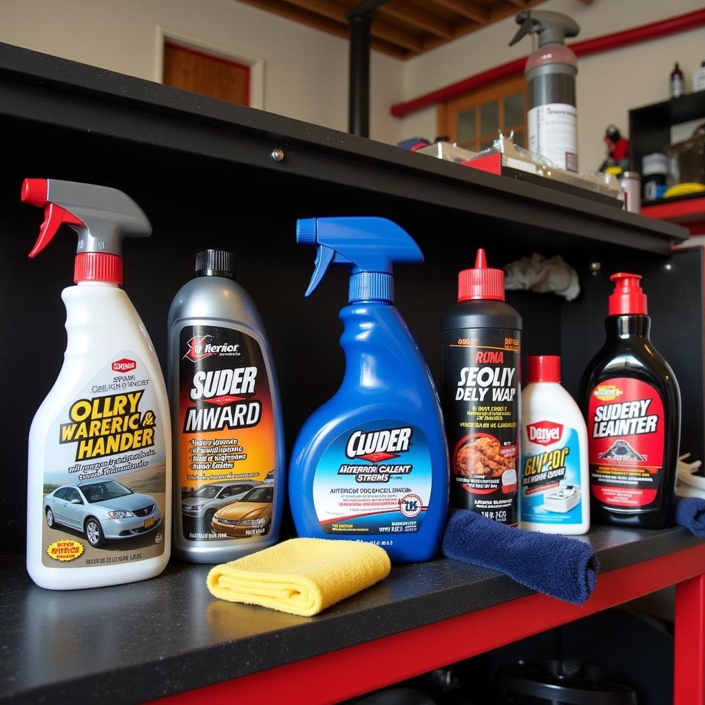 Car Detailing Products Displayed in Fostoria, Ohio