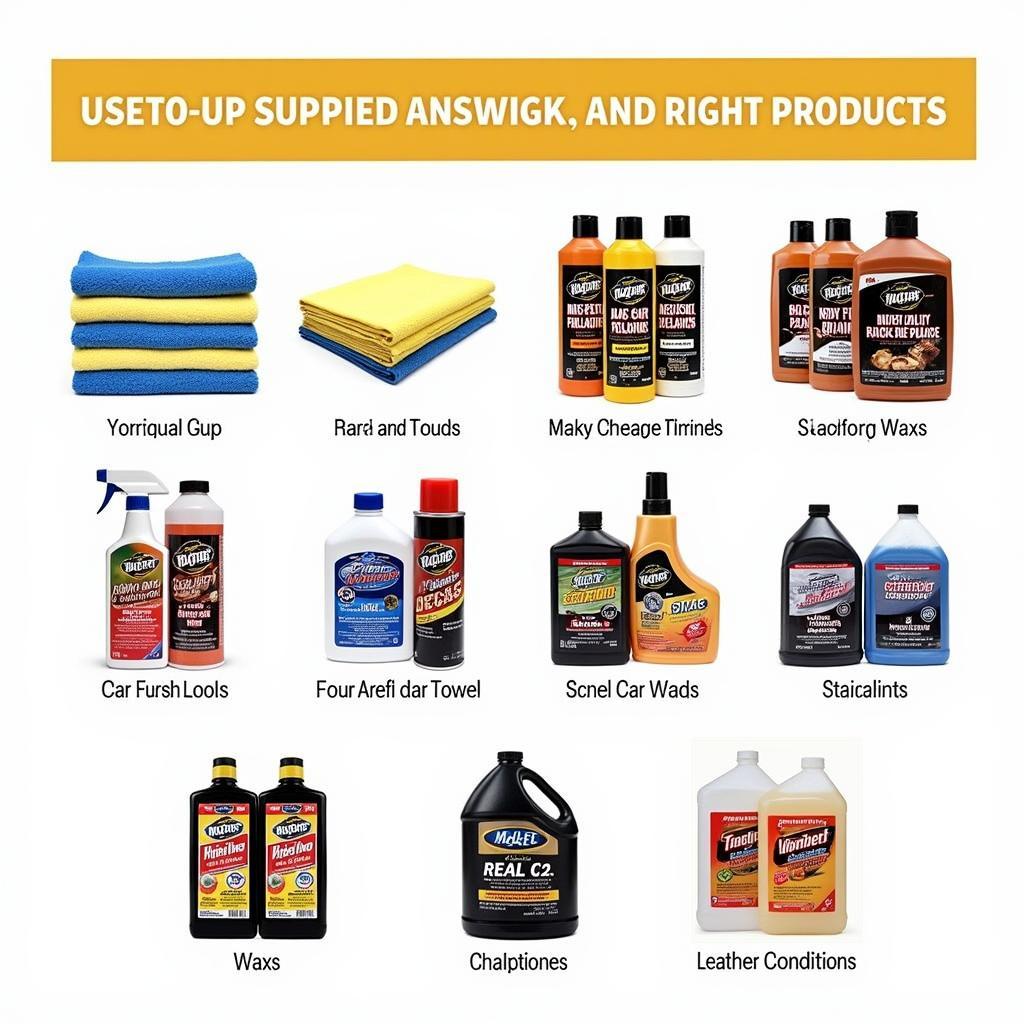 Choosing the Right Car Detailing Products in New Jersey