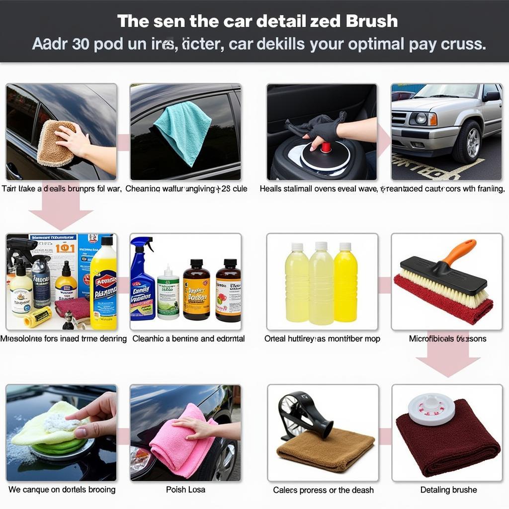 Car Detailing Products and Tools