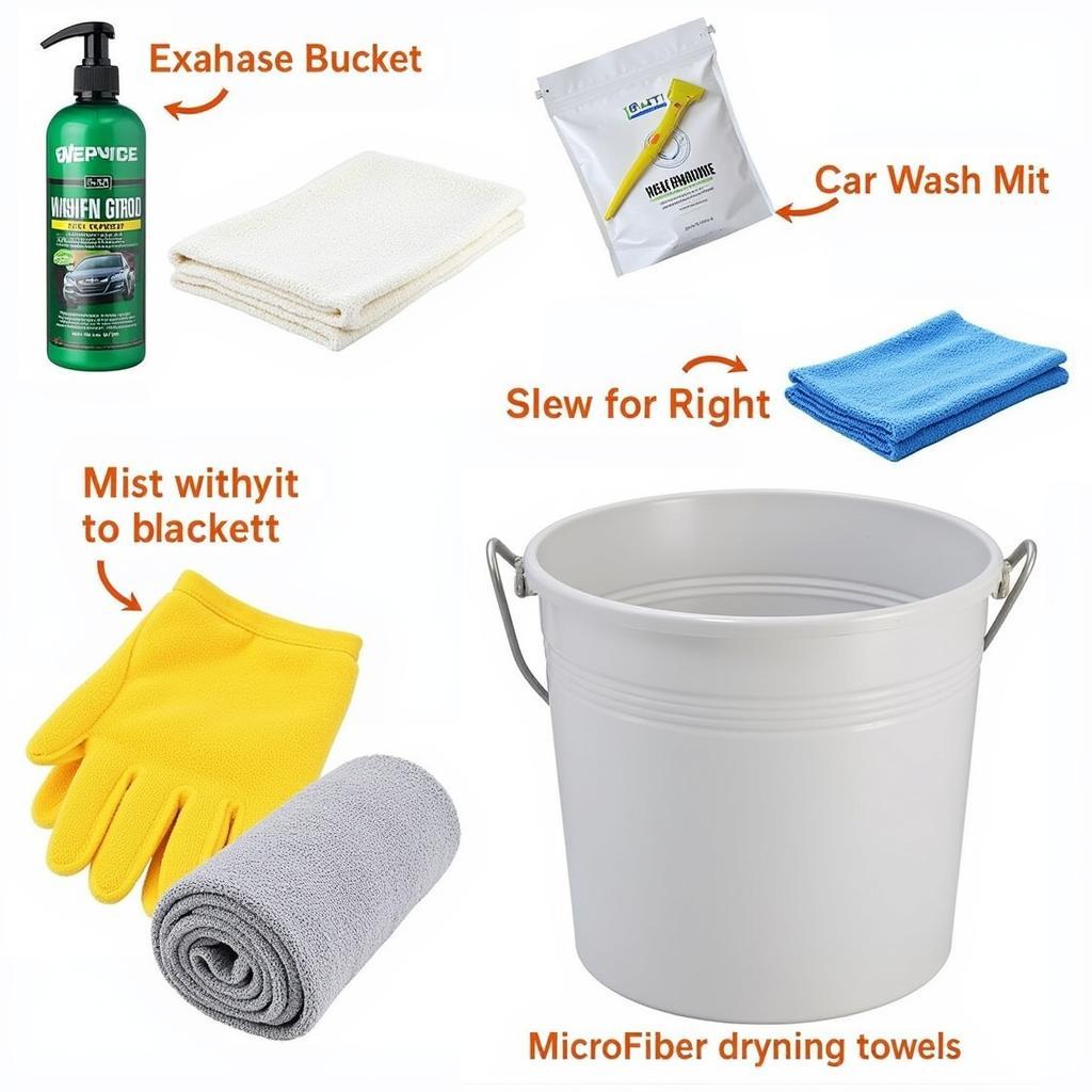 Essential Car Detailing Wash Kit