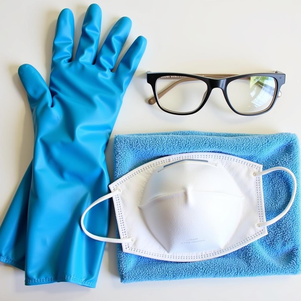 Essential Car Detailing Protective Gear: Gloves, Glasses, and Mask