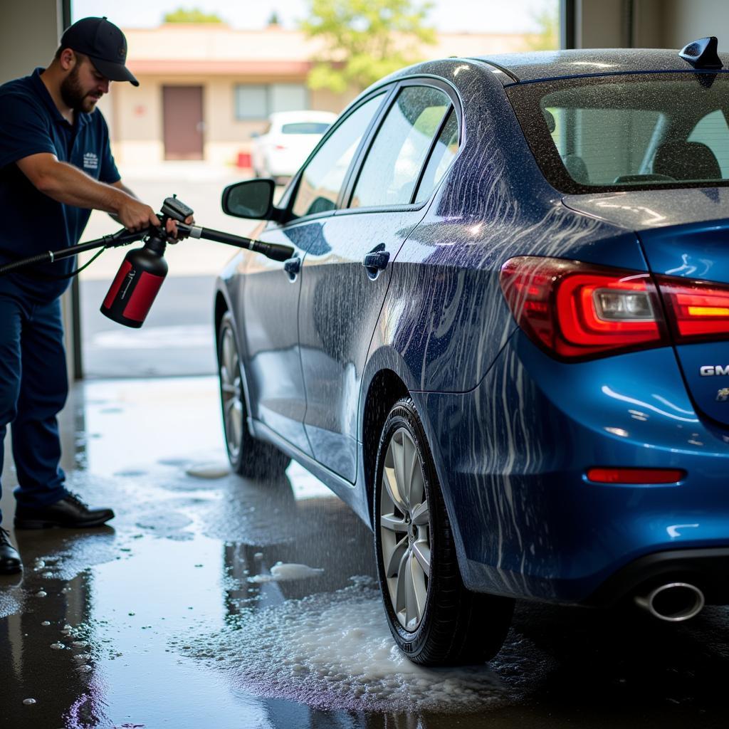 Professional Car Detailing Exterior Wash in Roseville