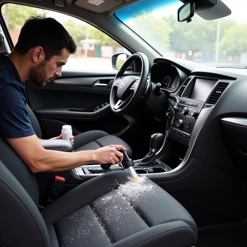 Interior car detailing services in Roswell, NM