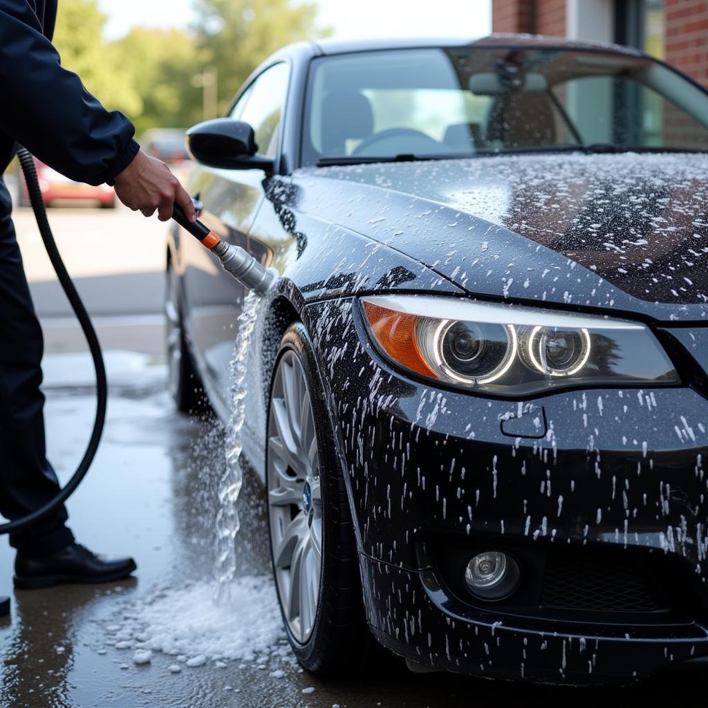 Professional Car Detailing Exterior Wash in Rugby