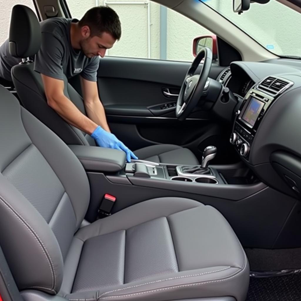 Interior car cleaning and detailing in Saranac Lake, NY