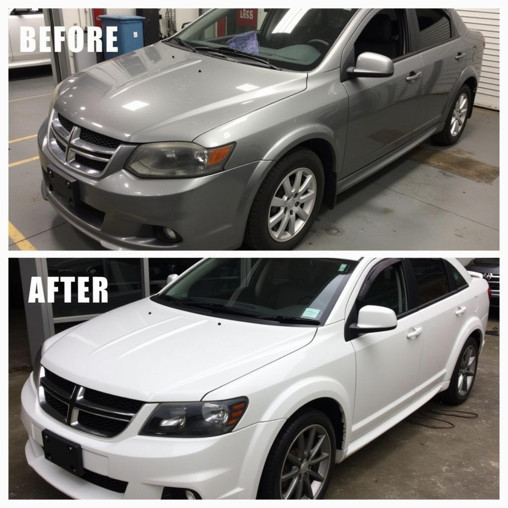 Before & After Results of Professional Car Detailing