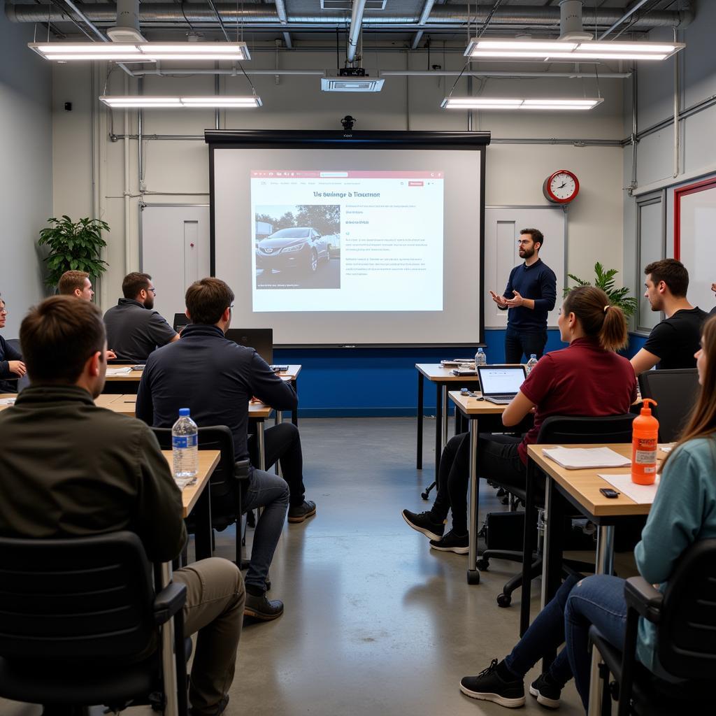 Car Detailing School: Classroom Theory Session