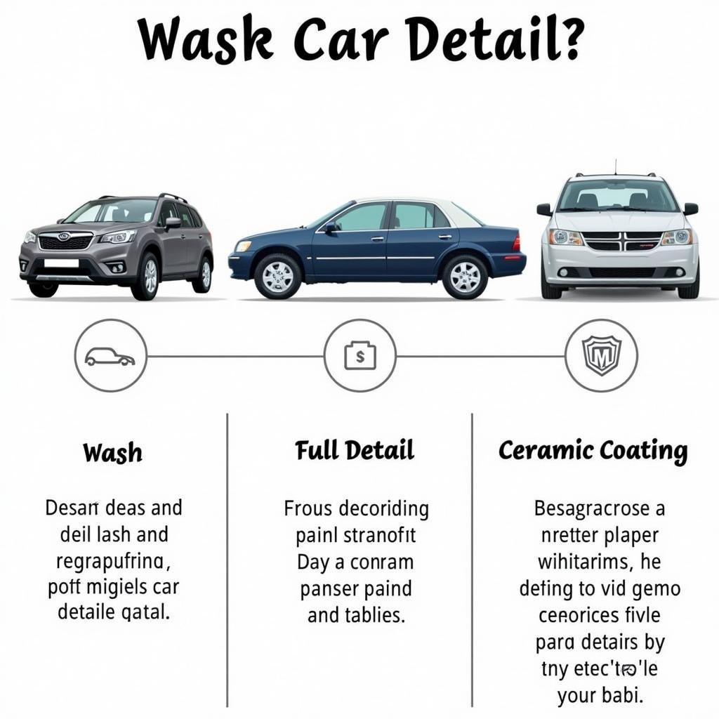 Car Detailing Service Levels Explained