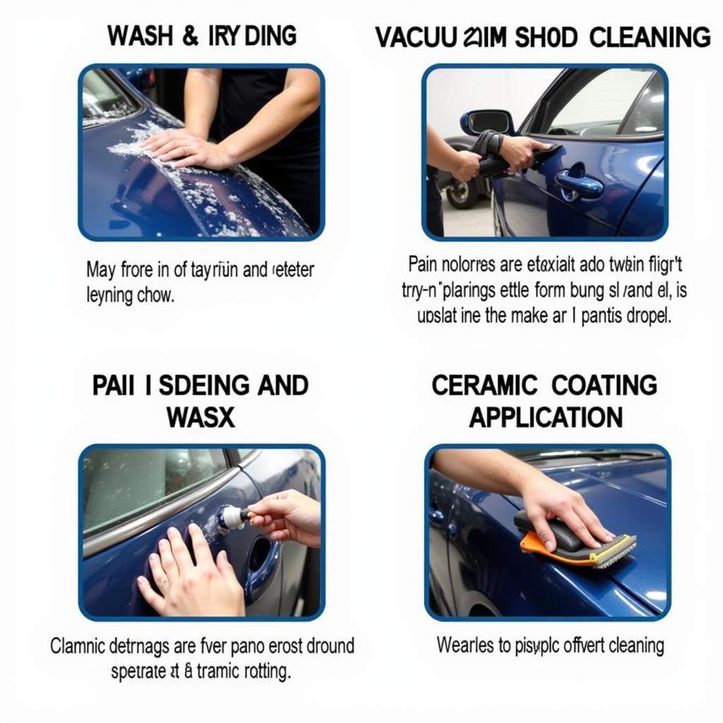 Explanation of Different Car Detailing Services