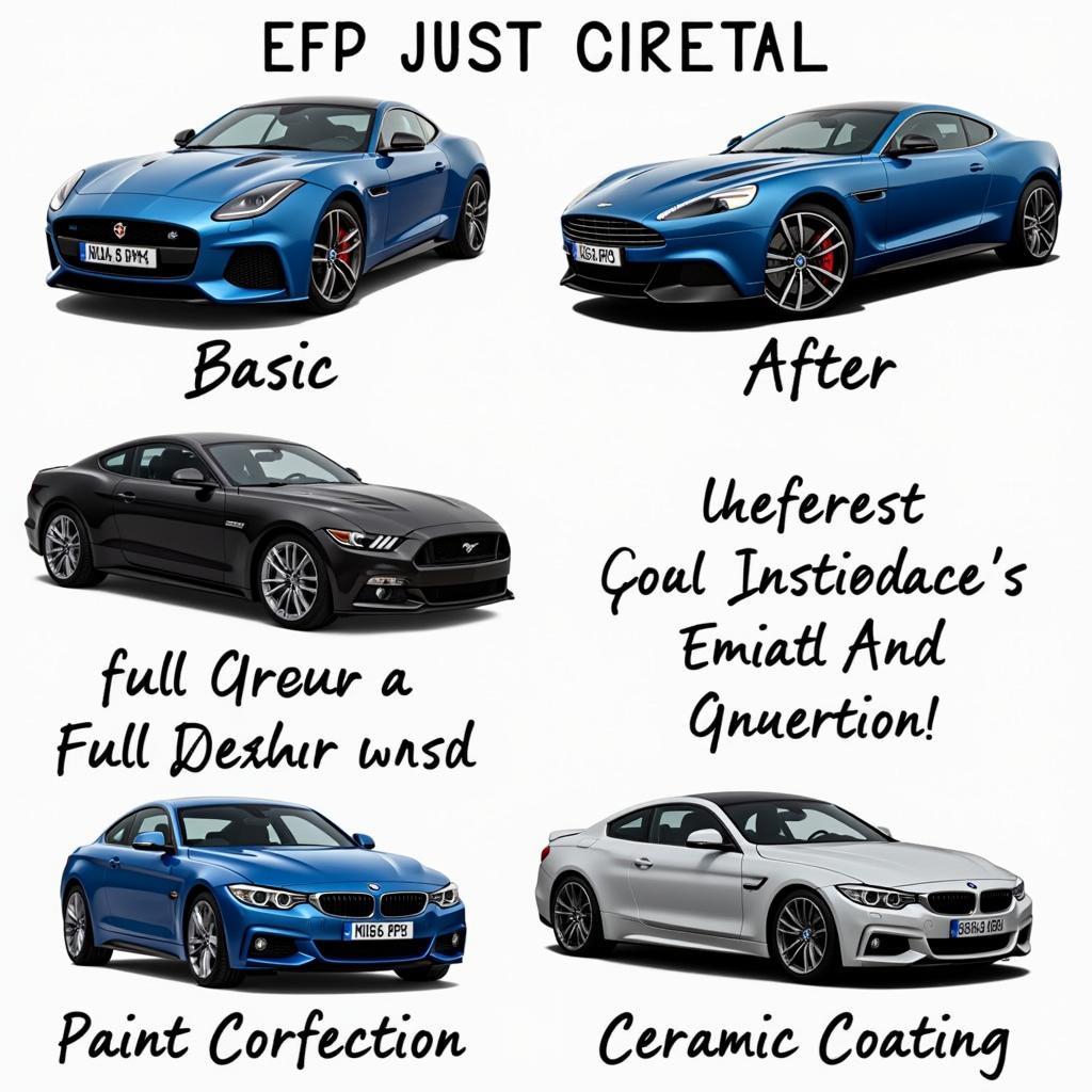 Range of Car Detailing Services