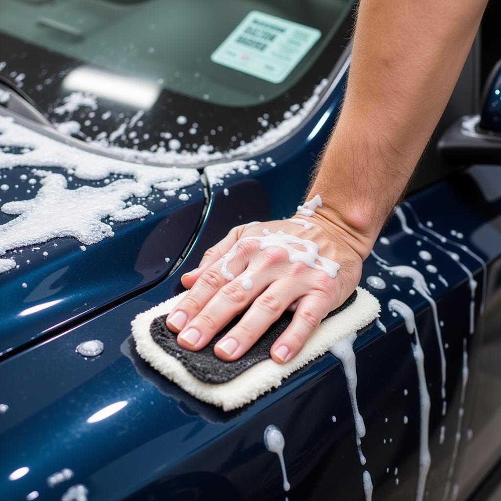 Exterior car wash in South Attleboro