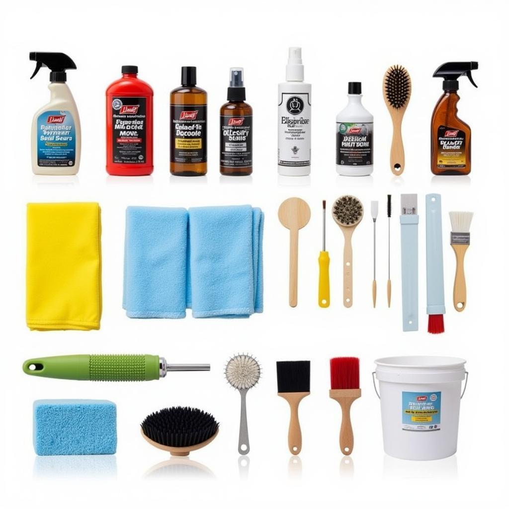 Essential Car Detailing Supplies Kit