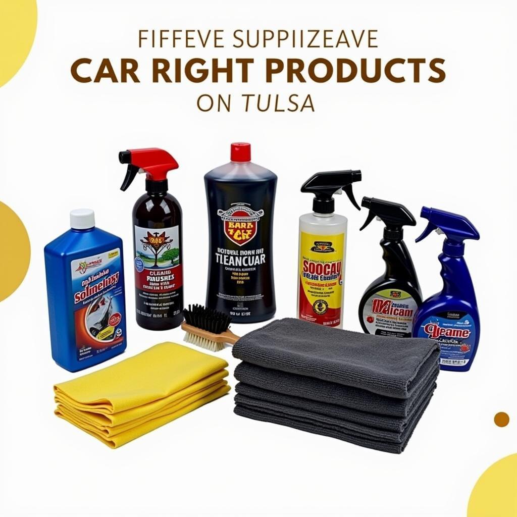 Car Detailing Supplies in Tulsa, Oklahoma