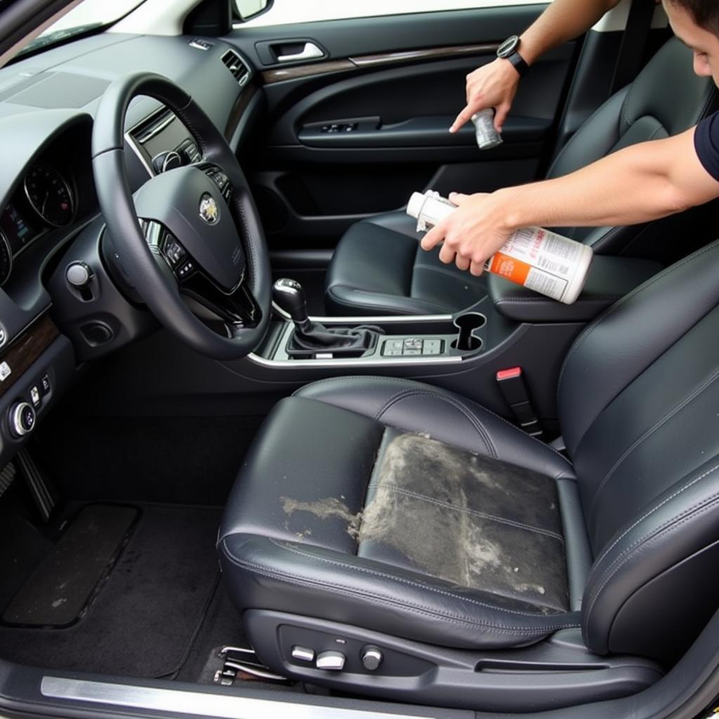 Interior car detailing and cleaning in Syracuse NY