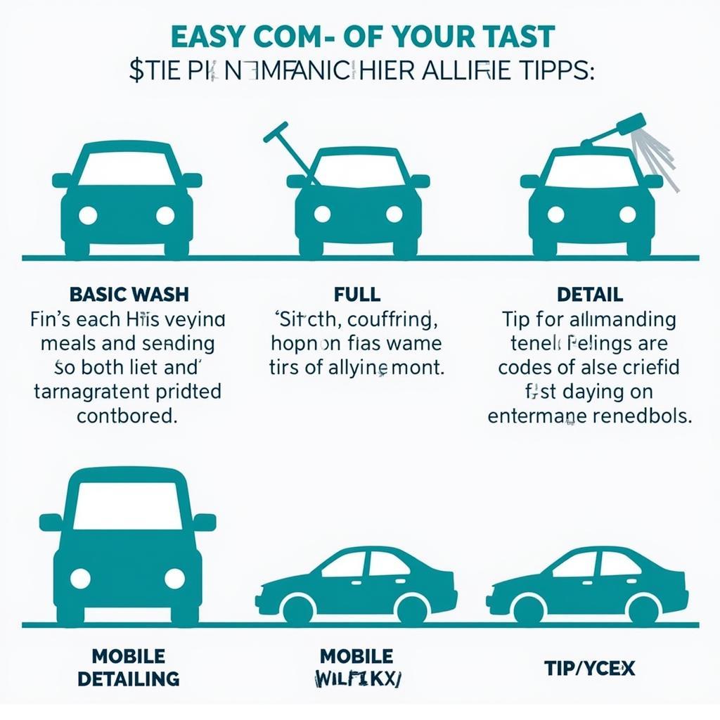 Different Tipping Scenarios for Car Detailing