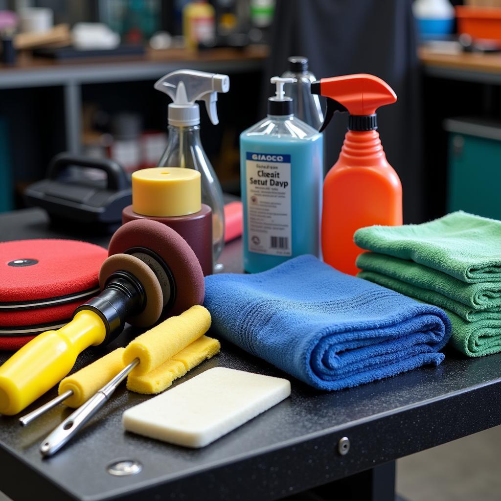 Car Detailing Tools and Products