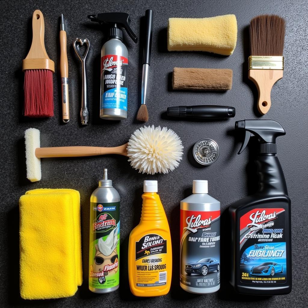 Car Detailing Tools and Products