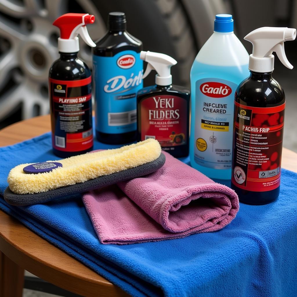 Car Detailing Tools and Products