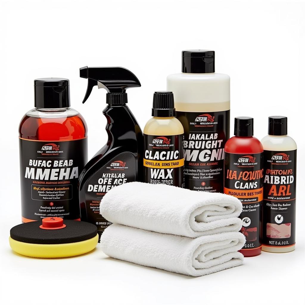 Car Detailing Tools and Products