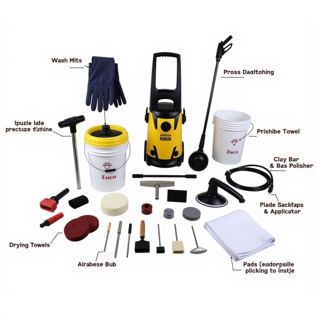 Car Detailing Tools Kit: Essential Equipment for Professional Results