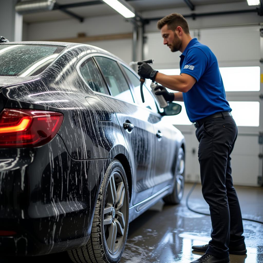 Exterior Car Wash in Towson MD